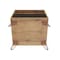 Manhattan Comfort Rockefeller 1.0 Nightstand, Nature and Textured Grey 101GMC7 - alternate 7